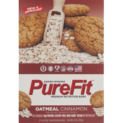 PureFit Protein Bar Oatmeal Cinnamon 100% vegan 15 x 57 g