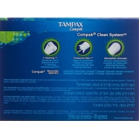 Tampax Tampons Compak Super 22 pieces