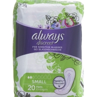 always Discreet incontinence Small 20 pcs