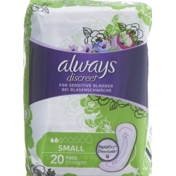 always Discreet incontinence Small 20 pcs