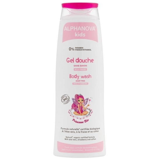Alphanova Kids Gel Shower Princess Organic 250 ml