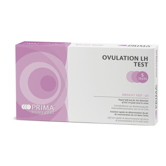 PRIMA HOME TEST Ovulation LH 5 pcs