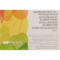 PRIMA HOME TEST Test for food intolerance (120 food additives and 15)