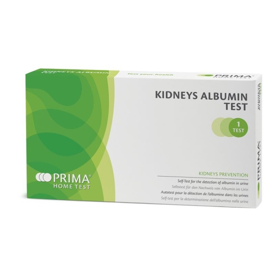 PRIMA HOME TEST kidney albumin test