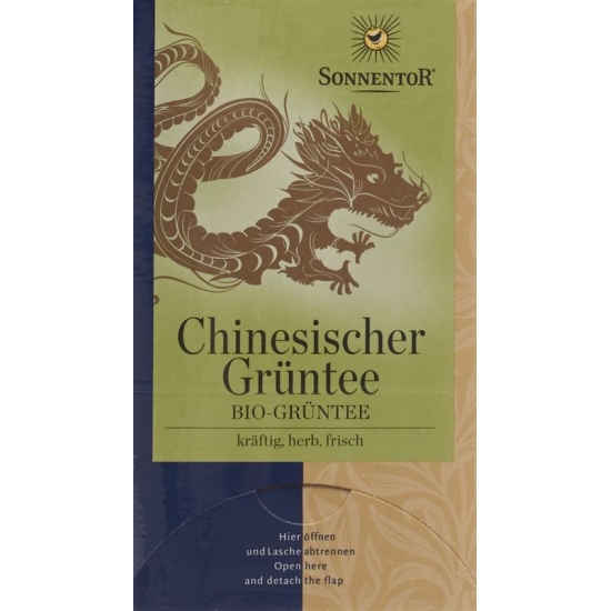 Sonnentor Chinese green tea Btl 18 pcs