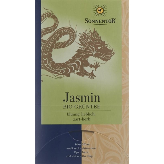 Sonnentor green tea Jasmin Btl 18 pcs