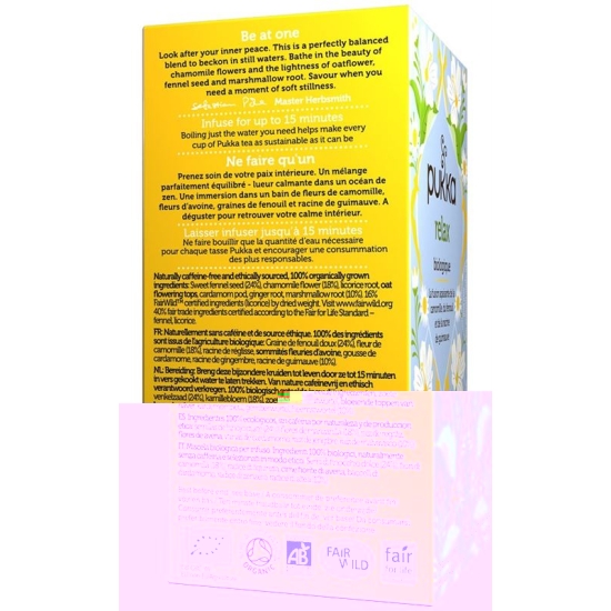 Pukka Relax Thé bio français Btl 20 pcs