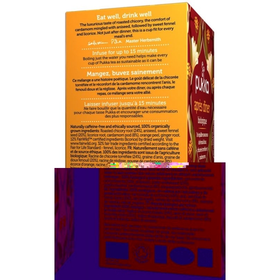 Pukka Apres Diner Thé bio Btl 20 pcs