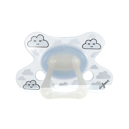 Difrax Nuggi Natural 12 + M Night Silicone