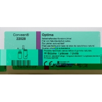 Conveen Optima condom urinal self-adhesive 28mm / 8cm latex free 30 pcs