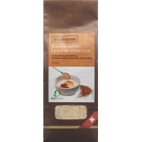 Biofarm brown millet flour CH bud Btl 400 g