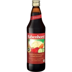 Rabenhorst Organic Vegetable Juice Bottle 750 ml
