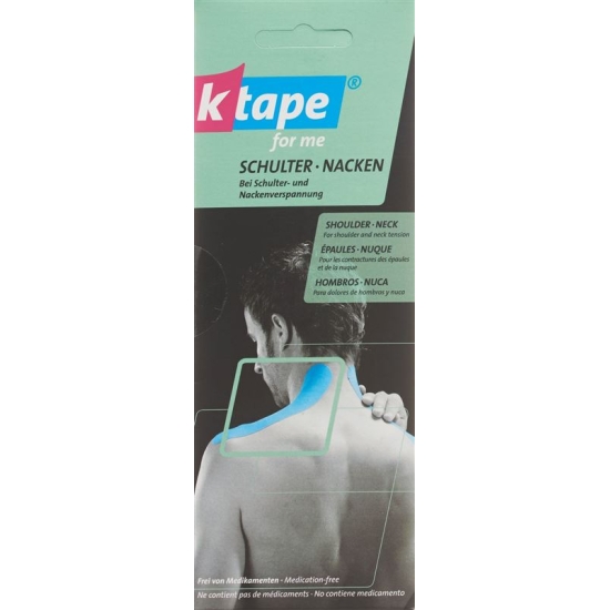 K-Tape for me shoulder / neck for an application 2 pieces