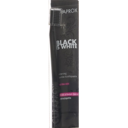 Curaprox Set Black is white toothpaste 90ml + toothbrush CS5460