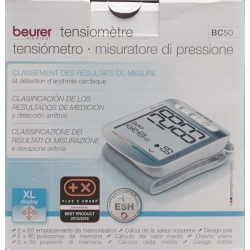 Beurer wrist blood pressure monitor BC 50