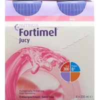 Fortimel JUCY strawberry 4 Fl 200 ml
