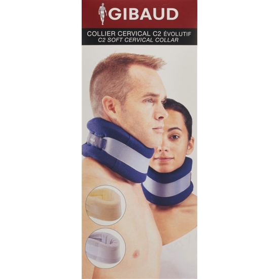 GIBAUD cervical C2 7.5cm Gr2 35-40cm reinforced
