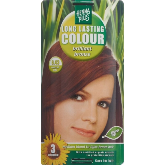 Henna Plus Long Lasting Color brilliant bronze 6:43