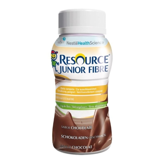 Resource Junior Fiber chocolate 4 Fl 200 ml