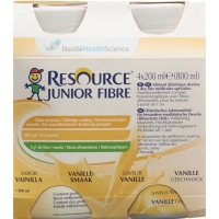 Resource Junior Fiber vanilla 4 Fl 200 ml