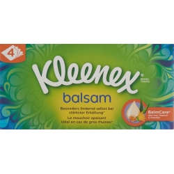 Kleenex Balm Handkerchiefs Box 60 pieces