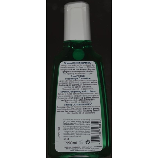 Ginseng noise Caffeine Shampoo 200 ml
