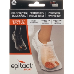 Epitact sport toe cap with blue nails XL 38mm 2 pcs