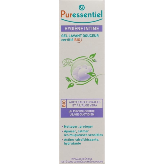 Puressentiel gentle cleansing gel Bio for intimate hygiene 250 ml