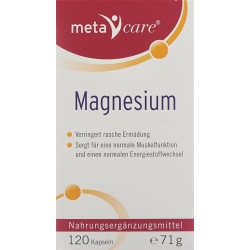 metacare magnesium Kaps 120 pcs