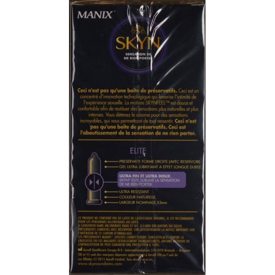 Manix Skyn ​​Elite Condoms 10 pieces