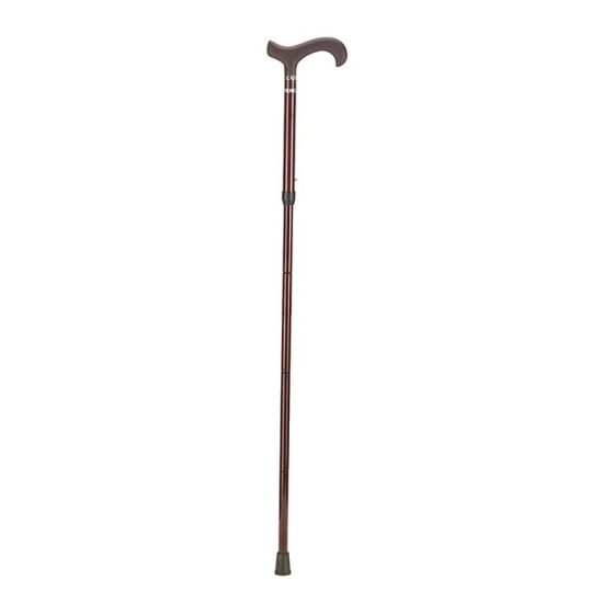 Sahag carbon pole adjustable foldable 86-96cm bordeaux derby soft grip 100kg