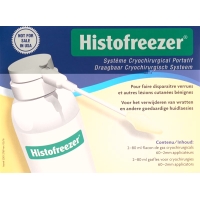 Histofreezer for warts and benign skin lesions small 2mm with 60 applicators 2 x 80 ml