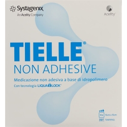 TIELLE NON ADHESIVE foam dressing 15x15cm non-adhesive 10 pieces