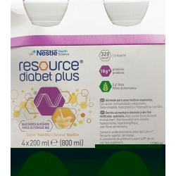 Resource Diabet Plus vanilla 4 Fl 200 ml