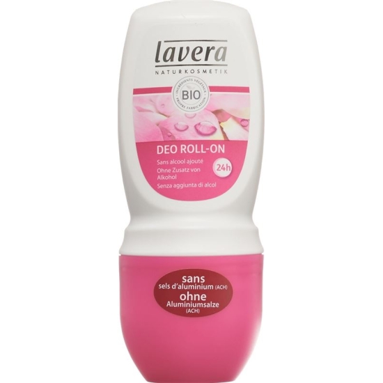 Lavera 24h Deo Roll on Organic Wild Rose 50 ml
