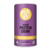 Purya! Vegan Protein Drink Banana Baobab Bio 550 g