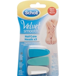 Scholl Velvet Smooth Nail Care essays 3 pcs