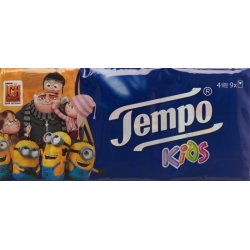 Tempo handkerchiefs Mini Pack 9 x 5 pcs