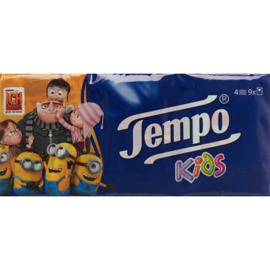 Tempo handkerchiefs Mini Pack 9 x 5 pcs