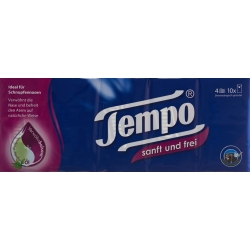 Tempo handkerchiefs soft & free 10 x 9 units