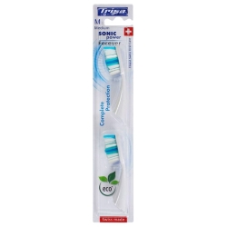 Trisa Sonic Power replacement set Complete Protection medium Duo