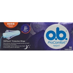 OB tampons Flexia ProComfort Night Super 16 pcs
