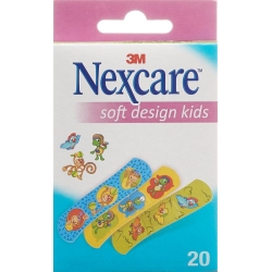 3M Nexcare Happy Kids 1.9 x 7.2 cm 20 plasters for children
