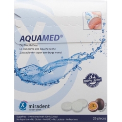 Miradent AQUAMED mouth dryness lozenge 60 g