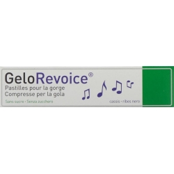 GeloRevoice Halstabletten cassis menthol 20 pcs