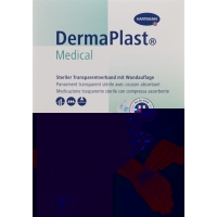 Dermaplast Medical transparent dressing 7.2x5cm 5 pieces