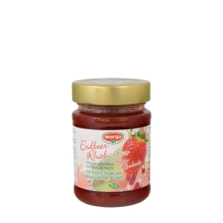 Morga fruit spread strawberry-rhubarb Agave Bio 175 g