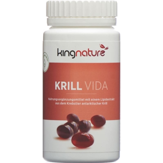 Kingnature Krill Vida 120 capsules
