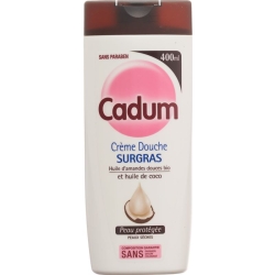 Cadum crème douche surgras coco bottle 400 ml
