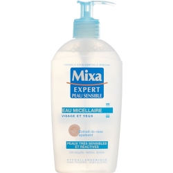 Mixa eau Démaquillante nettoyante apaisante micellaire Disp 200 ml